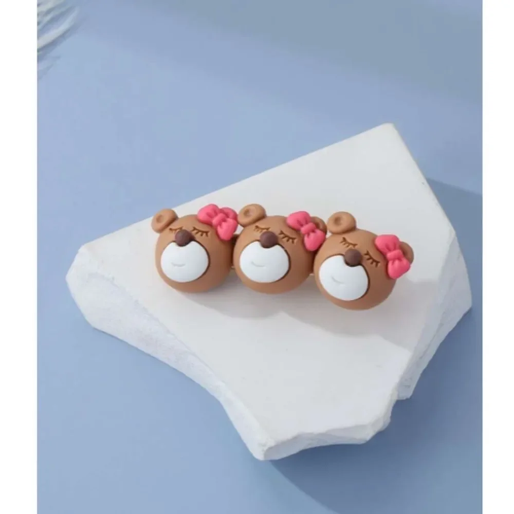 Cartoon Bear Hair Clip